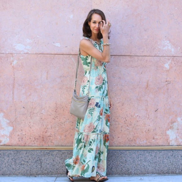 maeve colorblock a-line knit maxi dress One Way Ticket Orange Colorblock Maxi Dress  Shop the Mint
